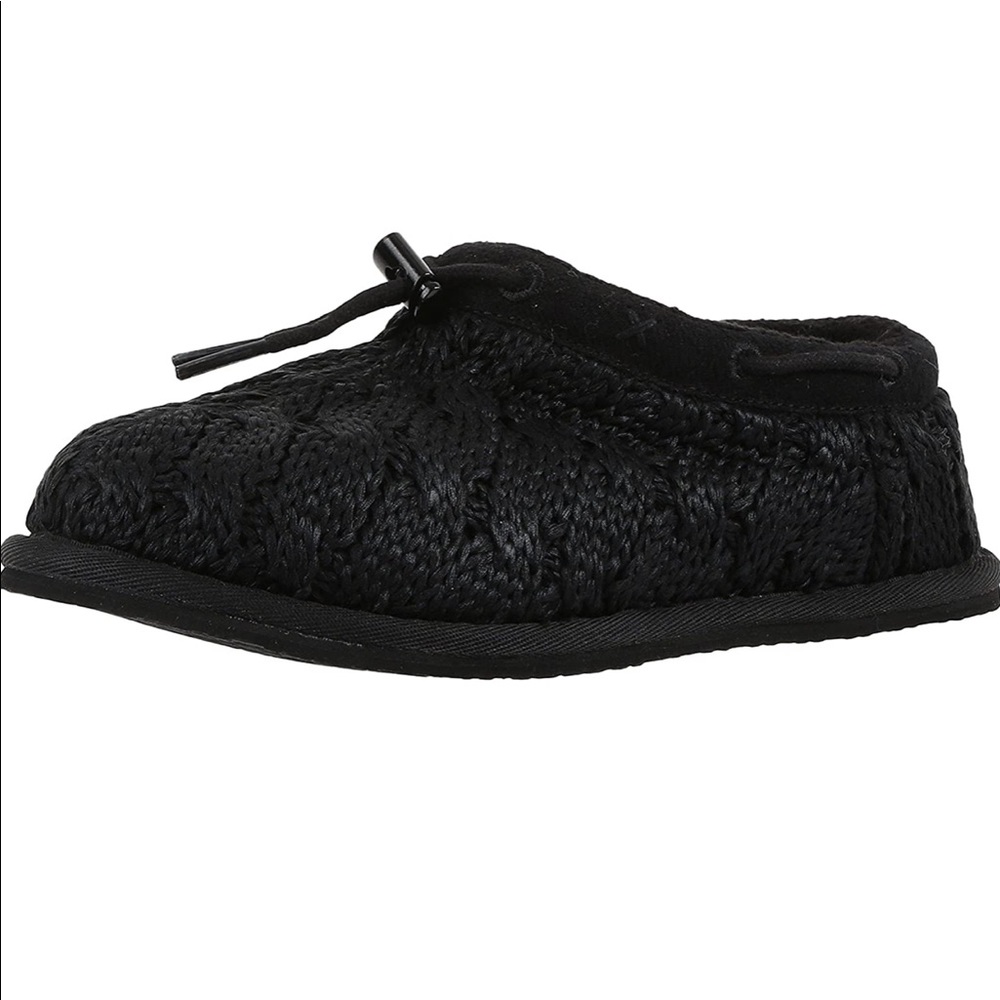 UGG Kids Girl's Freesia Cable Knit Slippers